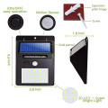 20 LED Outdoor Solar Garten Licht Bewegungssensor Wasserdicht Solar Pathway Flut Gehweg Lichter Lampen Menschliches Infrarot Nachtlicht